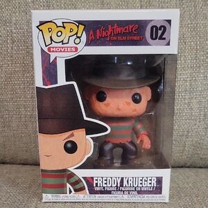 Funko Freddy Krueger Figure with Black Hat and Red-Green Sweater